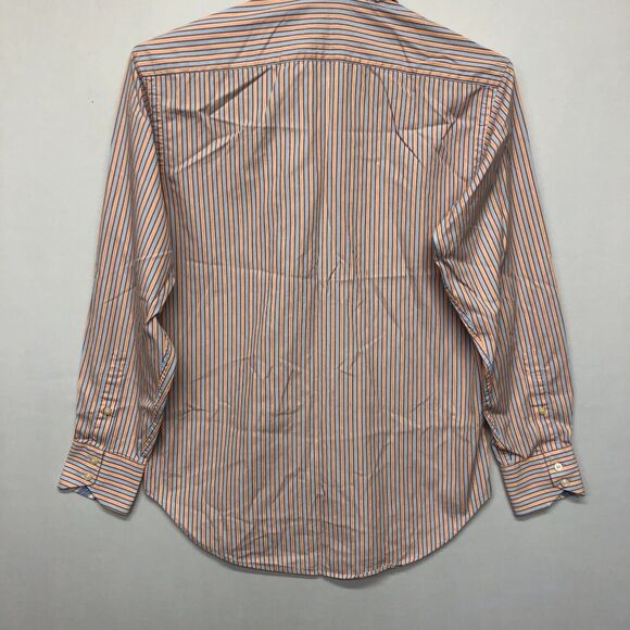 Tailorbyrd Men Long Sleeve Cotton Button Up Shirt Size Small Striped B272 -28 - Picture 13 of 13